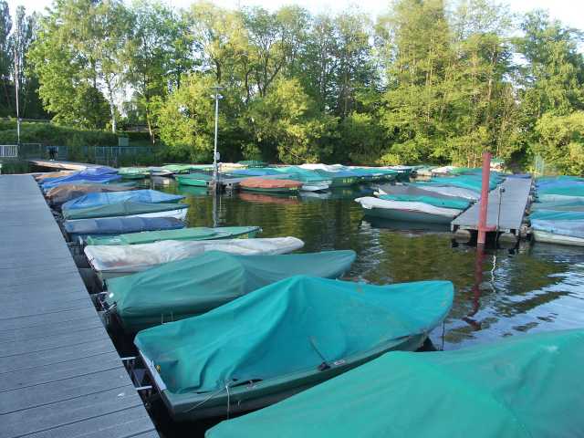 Leihboot des Stadtverband der Sportfischer